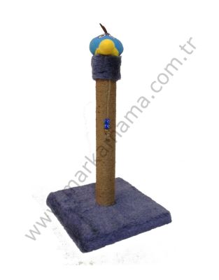 Angry Birds Kedi Tırmalama 60 cm (Mavi)