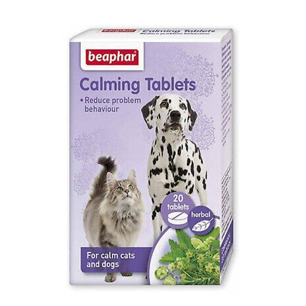 Beaphar Calming Bitkisel Kedi Köpek Sakinleştirici Tablet 20 Adet