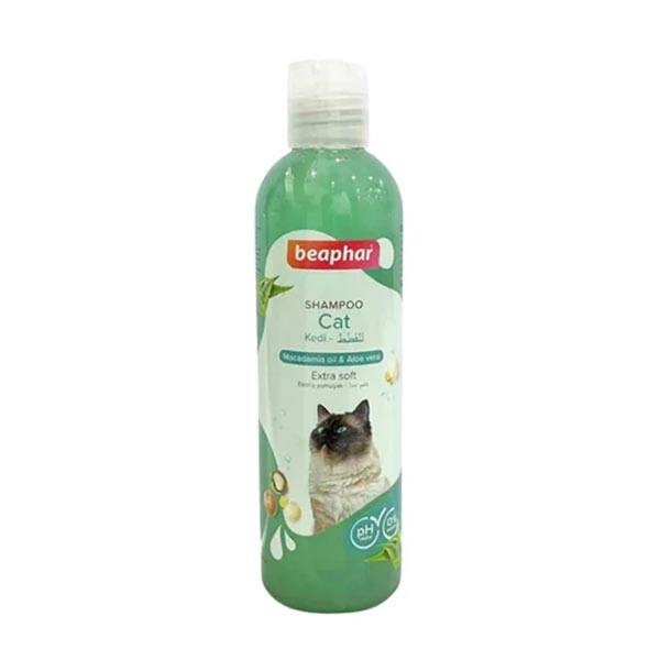 Beaphar Macadamia Yağı ve Aloe Vera Özlü Kedi Şampuanı 250 ml