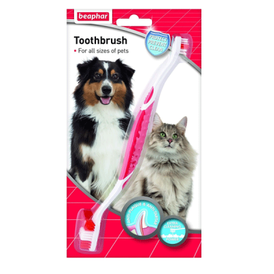 Beaphar Toothbrush Çift Taraflı Köpek Diş Fırçası