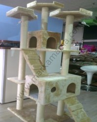 Bobo Kedi Tırmalama Evi - 180cm - Thumbnail