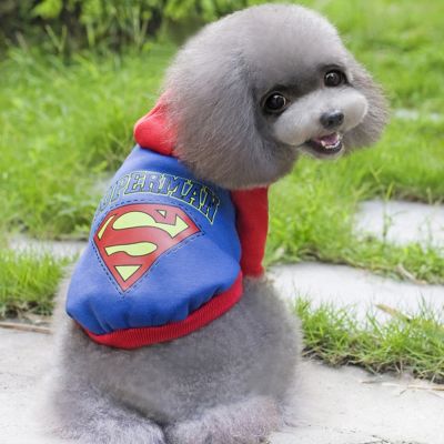 Bobo Köpekler İçin Süpermen Desenli Sweatshirt
