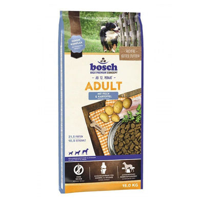 Bosch Glutensiz Balıklı Köpek Maması 15 KG