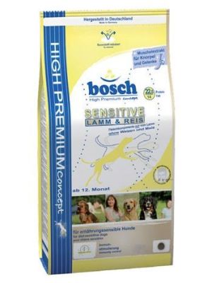 Bosch Hassas Köpekler İçin Kuzulu Pirinçli Köpek Maması 3 Kg