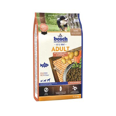 Bosch Glutensiz Somon Balıklı ve Patatesli Köpek Maması 3 KG