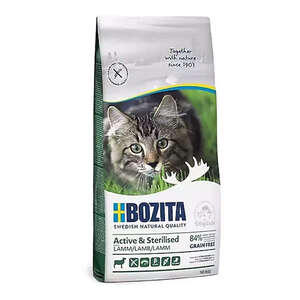 Bozita Active Tahılsız Kuzu Etli Kısırlaştırılmış Kedi Maması 10 kg - Thumbnail