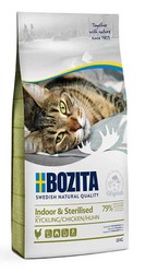 Bozita Indoor Sterilised Tavuklu Kısırlaştırılmış Yetişkin Kedi Maması 2 Kg - Thumbnail