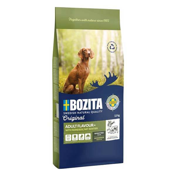 Bozita Original Adult Flavour Plus Geyik Etli Köpek Maması 12 KG