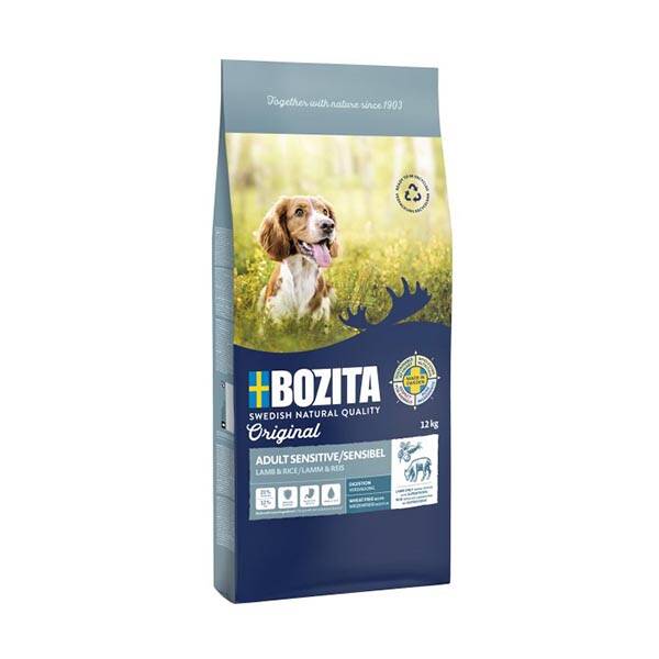Bozita Original Adult Sensitive Digestion Kuzu Etli Köpek Maması 12 kg