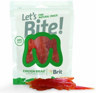 Brit Care Lets Bite Chicken Breast Tavuklu Köpek Ödülü 400 GR