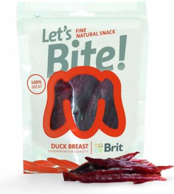 Brit Care Lets Bite Duck Breast Ördekli Köpek Ödülü 400 GR