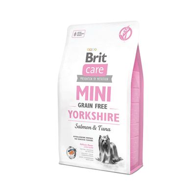 Brit Care Tahılsız Mini Yorkshire Somonlu Köpek Maması 2 KG