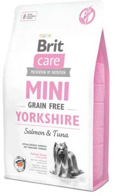 Brit Care Tahılsız Somon ve Tuna Balıklı Yorkshire Köpek Maması 2 KG