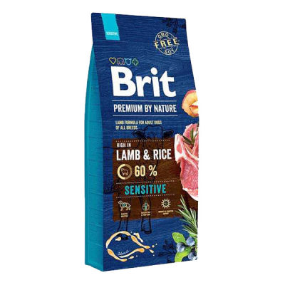 Brit Premium Sensitive Lamb Kuzu Etli Köpek Maması 15 KG