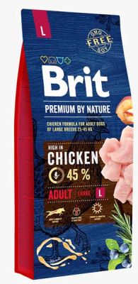 Brit Premium Büyük Irk Tavuklu Köpek Maması 15 KG