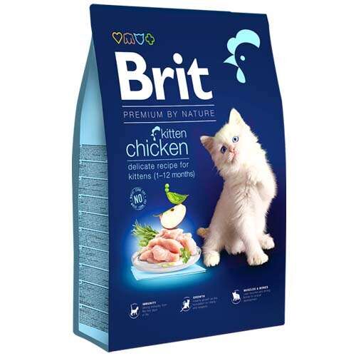 Brit Premium Kitten Tavuklu Yavru Kedi Maması 8 Kg