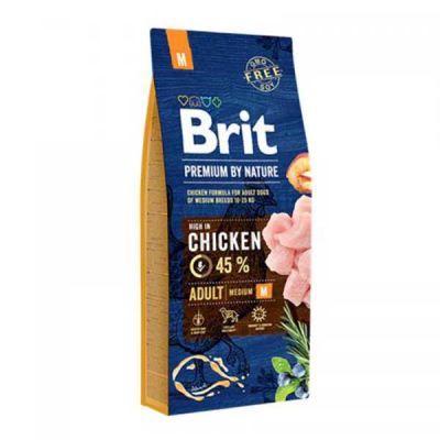 Brit Premium Tavuklu Orta Irk Köpek Maması 15 KG