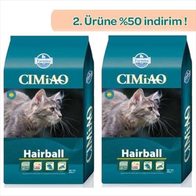 Cimiao Hairball Tüy Yumaklarını Kontrol Edebilen Kedi Maması 2 KG + 2 KG