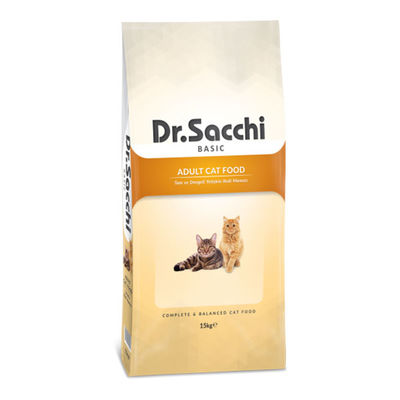 Dr. Sacchi Basic Tavuklu Yetişkin Kedi Maması 15 KG