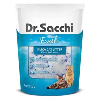 Dr. Sacchi Silika Kristal Kedi Kumu 3.2 LT