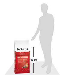 Dr.Sacchi Premium Sensitive Biftekli Kedi Maması 15 KG - Thumbnail