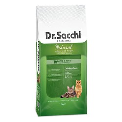 Dr.Sacchi Premium Sensitive Kuzulu Kedi Maması 15 KG - Thumbnail