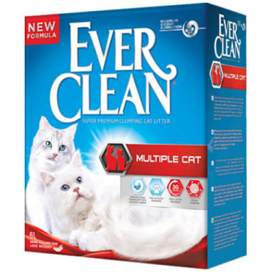 Ever Clean Multiple Cat Topaklaşan Kedi Kumu 6 LT
