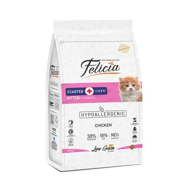 Felicia Az Tahıllı Tavuklu Yavru Kedi Maması 400 gr