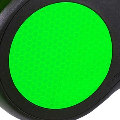 Flexi Neon Otomatik Şerit Köpek Tasması 50 KG - 5M Large Yeşil
