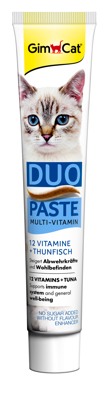 GimCat Multi-Vitamin Duo Paste Tuna + 12 Vitaminli 50 Gr