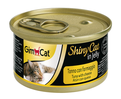 GimCat Shinycat Tuna Ve Peynirli Kedi Konservesi 70 GR