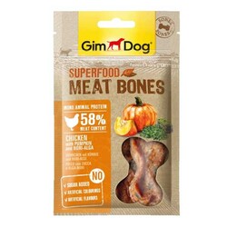 Gimdog Meat Bones Kabaklı ve Nori Yosunlu Tavuk Köpek Ödülü 70 gr - Thumbnail