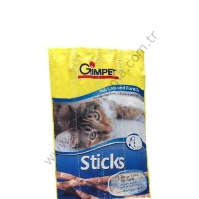 Gimpet Sticks Alabalık ve Somonlu Kedi Ödül Çubukları 20 GR