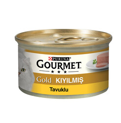Gourmet Gold Kıyılmış Tavuklu Konserve Kedi Maması 85 GR * 24 ADET - Thumbnail