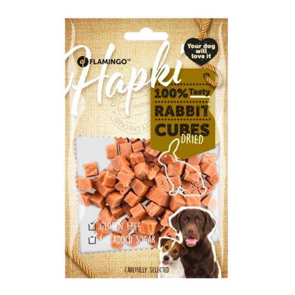 Flamingo Hapki Tavşan Eti Parçaları Köpek Ödülü 85 Gr