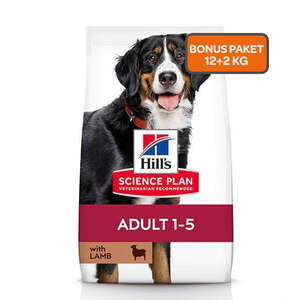Hill's SCIENCE PLAN Kuzulu Büyük Irk Yetişkin Köpek Maması 12kg + 2kg HEDİYE! - Thumbnail