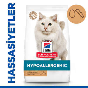 Hill's SCIENCE PLAN Hipoalerjenik Yumurta ve Böcek Proteinli Tahılsız Yetişkin Kedi Maması 1,5kg - Thumbnail