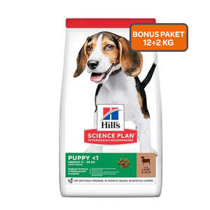 Hill′s SCIENCE PLAN Kuzulu Orta Irk Yavru Köpek Maması 12kg + 2kg HEDİYE! - Thumbnail