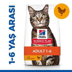 Hill′s SCIENCE PLAN Optimal Care Tavuklu Yetişkin Kedi Maması 8kg + 2kg HEDİYE! - Thumbnail