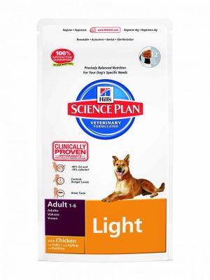 Hills Science Plan Light Köpek Maması 3KG