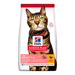 Hill's SCIENCE PLAN Light Tavuklu Yetişkin Kedi Maması 1,5kg - Thumbnail