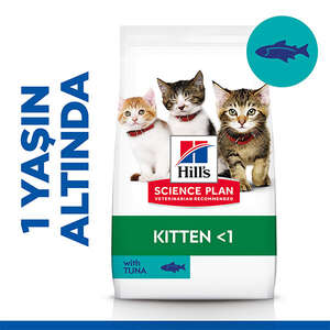Hill's SCIENCE PLAN Ton Balıklı Yavru Kedi Maması 1kg + 500gr HEDİYE! - Thumbnail