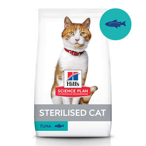 Hill's SCIENCE PLAN Ton Balıklı Kısırlaştırılmış Yetişkin Kedi Maması 3kg - Thumbnail