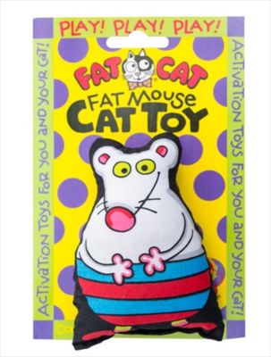 Kitty Hoots Fat Cat Mouse Kedi Oyuncağı