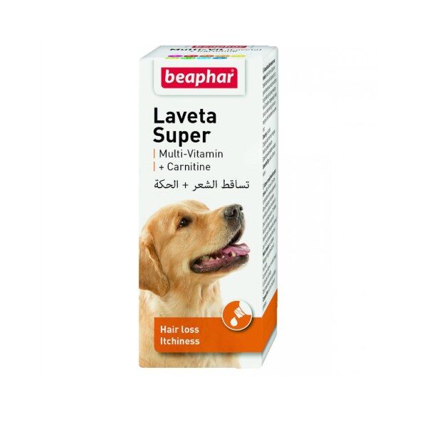Beaphar Laveta Carnitine Köpek Tüy Vitamin Damlası 50 ml
