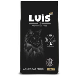 Luis Kuzu Etli Yetişkin Kedi Maması 15 kg - Thumbnail