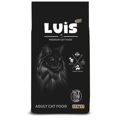 Luis Kuzu Etli Yetişkin Kedi Maması 15 kg