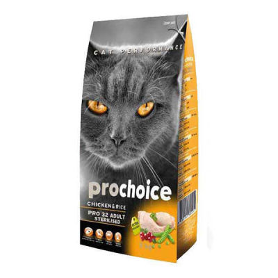 Pro Choice Tavuklu Kısırlaştırılmış Kedi Maması 2 KG