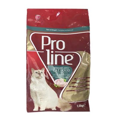 Proline Kısırlaştırılmış Kedi Maması 1,5 KG