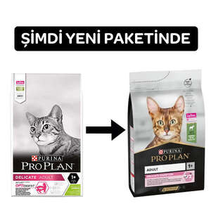 Pro Plan Delicate Kuzu Etli Seçici Yetişkin Kedi Maması 3 kg - Thumbnail